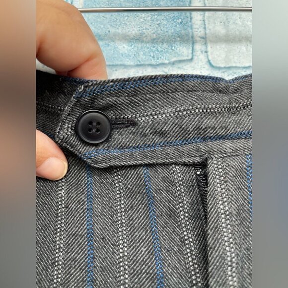 THE VINTAGE TWIN NYC Striped Trousers size 14 - Picture 5 of 11